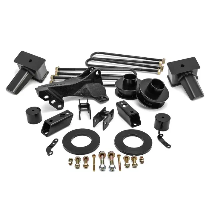 69-2740 – READYLIFT Lift Kit Suspension, 2-1/2 Inch Front Lift 2 Inch Rear Lift Without Shock Absorbers In Kit - Shoc...
